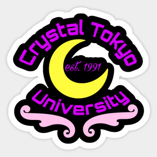 Crystal Tokyo University Sticker